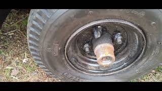 Tow Master trailer tires from WalMartcom NOT SAFE [upl. by Atiuqrahs]