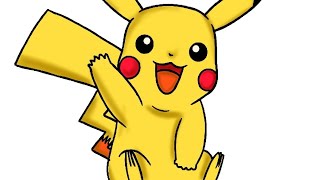 Coloring Pikachu With Ibispaint X [upl. by Aidualk]