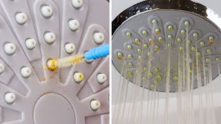 How to Clean Your Shower Head Better shorts [upl. by Damien641]