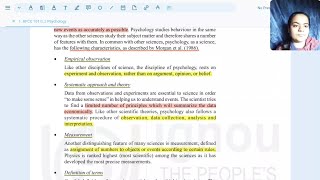 Psychology as a Science Hindi  Intro to Psychology  BPCC101 Units 13 amp 14  IGNOU BAHPsych [upl. by Pietro]