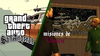 GTA SAN ANDREAS  GUIA COMPLETA 100 MISIONES DE WOOZIE🚔💲 [upl. by Drofnil]