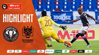 Highlight  CHIANGMAI UNITED vs RATCHABURI MITR PHOL FC 12 [upl. by Treharne299]