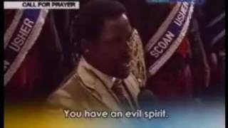 Fake Prophetess With Evil Spirit  Powerful Deliverance With TB Joshua [upl. by Emmye]