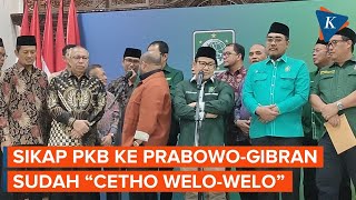 PKB Tanggapi Sikap Nasdem Dukung PrabowoGibran Sebut Langkah Mereka Juga Sudah Jelas [upl. by Arahsit]