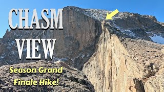 Chasm View On Longs Peak  Rocky Mountain National Park [upl. by Adams]