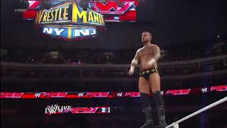 John Cena hurricanrana to CM Punk  WWE RAW 2252013 [upl. by Pauly]