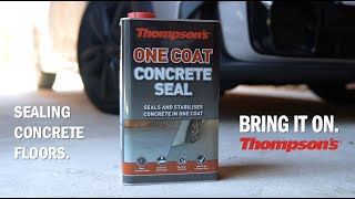 Thompsons One Coat Concrete Seal [upl. by Ule175]