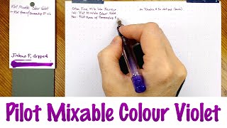 Pilot Mixable Colour Violet [upl. by Yedoc655]