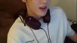 Kun singing Nectar on Live [upl. by Sada157]