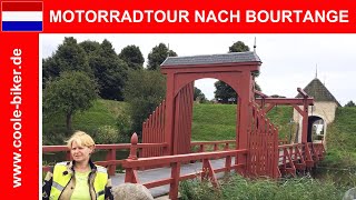 🇳🇱 Motorcycle tour to Bourtange fortress NL  Motorcycle Tour to Bourtange  HD [upl. by Felicdad]