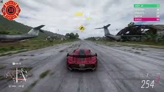 Forza Horizon 5 Abandoned Airport 3230 ft Jump [upl. by Rashida]