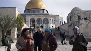 Wie ein Besuch auf dem Jerusalemer Tempelberg Öl ins Feuer des NahostKonflikts gießt [upl. by Blakely652]