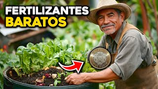 Cómo estos 7 fertilizantes Baratos mejoran al jardinero principiante [upl. by Radbourne]