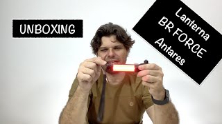 Unboxing da Lanterna Tática BR Force Antares [upl. by Berkly]