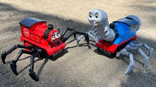 Upgrade Choo Choo Charles Train Eater Monster Truck Excavator Crane Airplane Aircraft Loader [upl. by Alyar398]