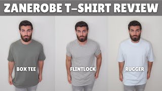 Zanerobe T Shirt Review [upl. by Sophi]