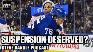 Did Ryan Reaves Deserve The 5Game Suspension For His Hit On Nurse  SDP [upl. by Tijnar]