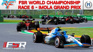 rFactor 2 Formula SimRacing World Championship Race 6  Imola Grand Prix [upl. by Ver]