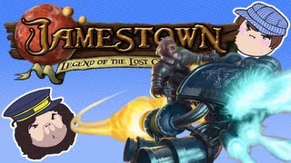 Jamestown Legend of the Lost Colony  Steam Train [upl. by Atsirc]