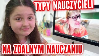 TYPY NAUCZYCIELI NA ZDALNYM NAUCZANIU 🏫 PARODIA 😜 MISIA I JA [upl. by Aryk507]