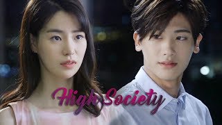 Park Hyung Sik ♥ Im Ji Yeon Romantic Moments High SocietyㅣKOCOWA In the Box [upl. by Llij]