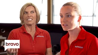 Captain Sandy is Over Hannahs Excuses amp Confronts Her  Below Deck Med Highlights S4 Ep17 [upl. by Halimak]