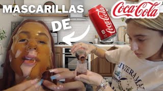 HICIMOS UNA MASCARILLA DE COCA 😱  Hermanas JM [upl. by Acinet609]