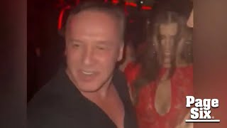 RHOM Lisa Hochstein shares video of her confronting Lenny his girlfriend at club  Page Six [upl. by Snehpets]