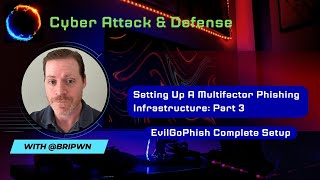 MultiFactor Authentication Phishing Setup Part 3 EvilGoPhish Setup [upl. by Annotahs]