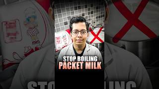 Stop Boiling Packet Milk  DtBhawesh  diettubeindia dietitian shorts [upl. by Desmund]