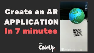 Make an AR Application in 7 minutes  with Vuforia Better Quality Upload [upl. by Herm]