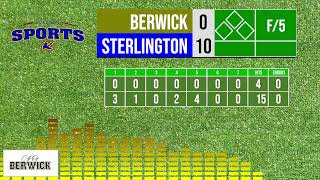 State Farm High School Baseball Featuring Berwick Panthers vs Sterlington Panthers in the LHSAA Non [upl. by Urd]