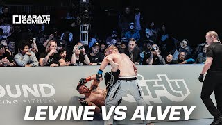 ROSS LEVINE vs SAM ALVEY  Full Title Fight  KARATE COMBAT 43 [upl. by Ruscio428]