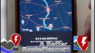 ABRP po Polsku  A Better Route Planner opis aplikacji do planowania trasy autami elektrycznymi [upl. by Liahus]