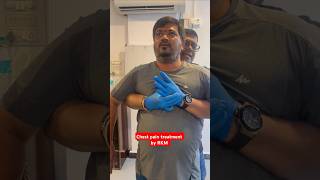 Chest pain treatment by RKM chiropractor drrajneeshkant rkm [upl. by Enitsugua]