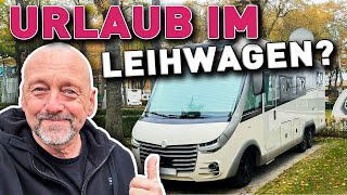 Wohnmobil als Leihwagen 👀Geht das Wäre das interessant für Euch [upl. by Aizan]