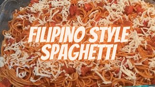 How to Cook Filipino Style Spaghetti [upl. by Chladek]