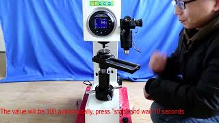 ACCUD RBV150C Vickers Test Hardness Tester [upl. by Tailor]