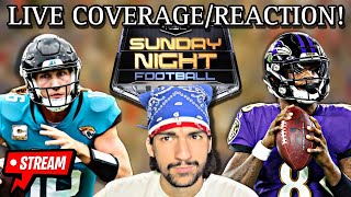 Jaguars vs Ravens Sunday Night Football LIVE Coverage [upl. by Eintirb]