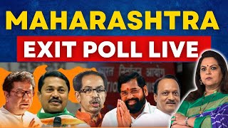 Exit Polls 2024 Live With Navika Kumar  Maharashtra Assembly Elections Exit Polls 2024 LIVE [upl. by Amoeji]