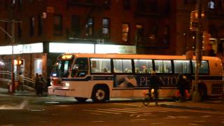 MTA New York City Bus 1999 NovaBus RTS06 5220 On The M22  East Broadway amp Pike Street [upl. by Avlis168]