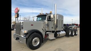 2018 Peterbilt 389 4 axle Heavy Haul [upl. by Adneral]