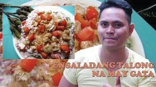 How To Cook Ensaladang Talong Na May Gata [upl. by Llevart831]