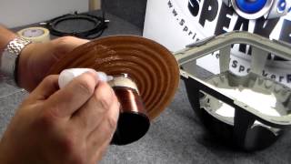 How to repair a Kicker L7 subwooofer  Recoil Recone [upl. by Geilich519]