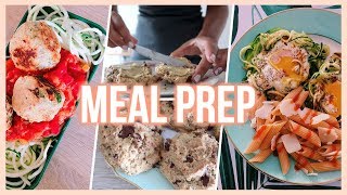 Healthy Meal Prep  Préparer Ses Repas De La Semaine  Recettes Faciles amp Santé [upl. by Beaufert662]