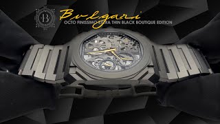 Bulgari Bvlgari Octo Finissimo Skeleton Boutique Edition 103010 [upl. by Rhoads711]