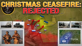 Zelensky Rejects Christmas Ceasefire🎄❌Russia Keeps Its Bases In Syria🛡️🏢 Military Summary 20241212 [upl. by Danny]