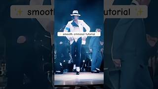 Michael Jackson  smooth criminal tutorial 🕴️✨ [upl. by Orsay]