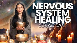 Parasympathetic Nervous System Healing Frequency Music  Sound Bath Meditation 10 Hours [upl. by Moreta]