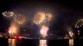 Hong Kong Lunar New Year Fireworks part 2 of 2 Finale [upl. by Photima324]